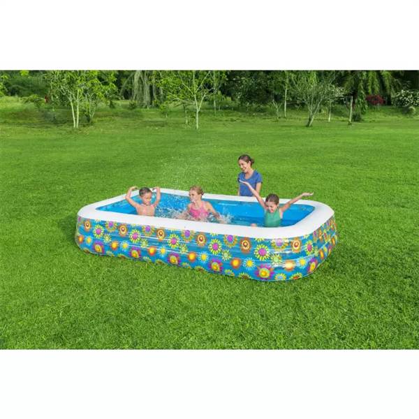 BESTWAY PISCINA FAMILY RETT 3 ANELLI 