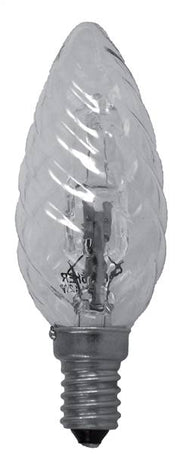 LAMPADINA ALOGENA TORTIGLIONE E14 20W 