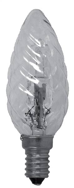 LAMPADINA ALOGENA TORTIGLIONE E14 20W 