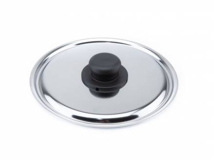 RIVADOSSI COPERCHIO INOX CM.22 FASCIA 