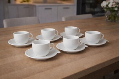 FT SET 6 TAZZE CAFFE' C/PIATTINO BILBAO