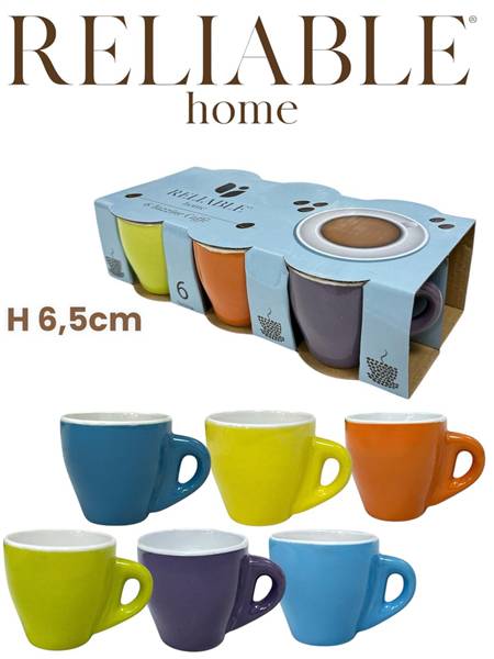 RL TAZZINE CAFFE TROPICANA 6PZ ALTA COLO 