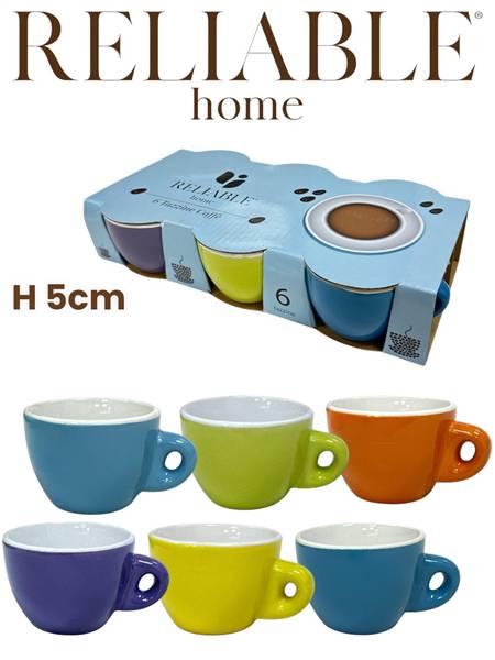 RL TAZZINE CAFFE MORNING 6PZ BASSA COLOR 