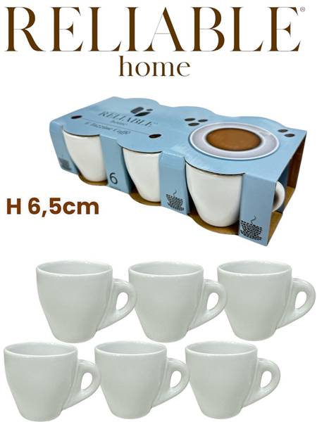 RL TAZZINE CAFFE GALA 6PZ ALTA BIANCA 