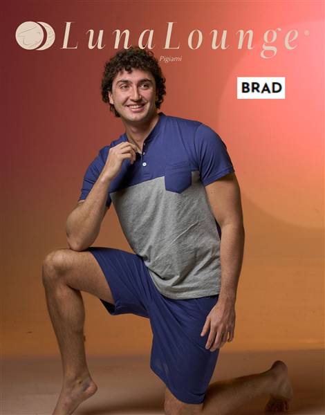 RL PIGIAMA UOMO CORTO LUNA ART.BRAD 