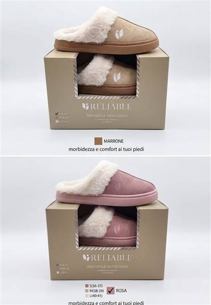 RL PANTOFOLE DONNA OSSIDIANA 