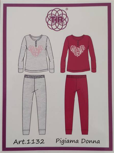 TR PIGIAMA COTONE SCATOLATO ART.1132 