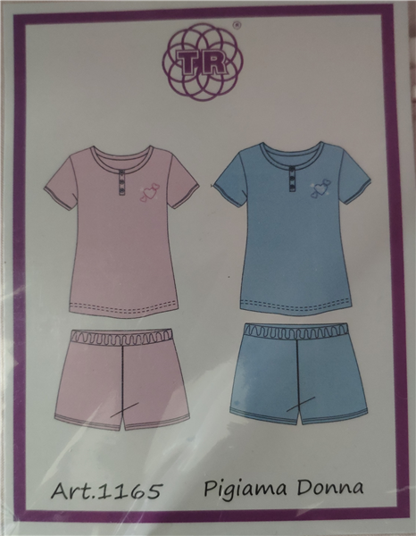 TR PIGIAMA DONNA IN BUSTA ART.1165