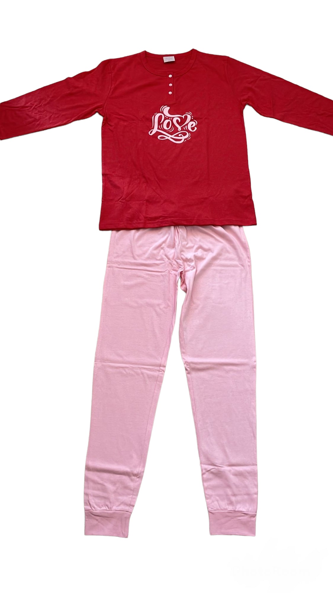 TR PIGIAMA CALDO COTONE DONNA ART.1173