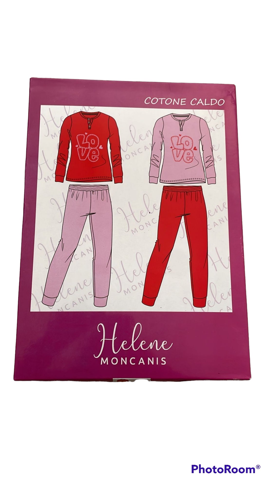 TR PIGIAMA CALDO COTONE DONNA ART.1175