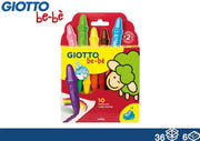 GIOTTO BEBE COLORI CERA 10PZ 