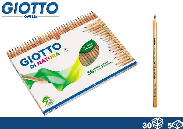 GIOTTO COLORI NATURA 36PZ 