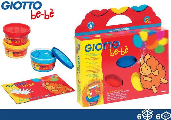 GIOTTO BEBE COLORI A DITA 100ML 
