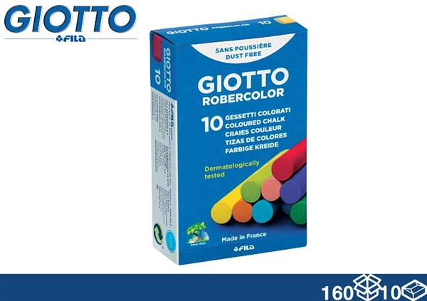 GIOTTO GESSETTI ROBERCOLOR ASS. 10PZ 