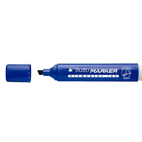TRATTO MARKER BLU RETT 