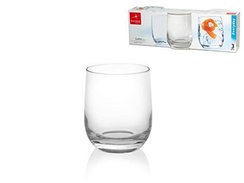 BORMIOLI BICCHIERE ACQUA LOTO 3PZ 