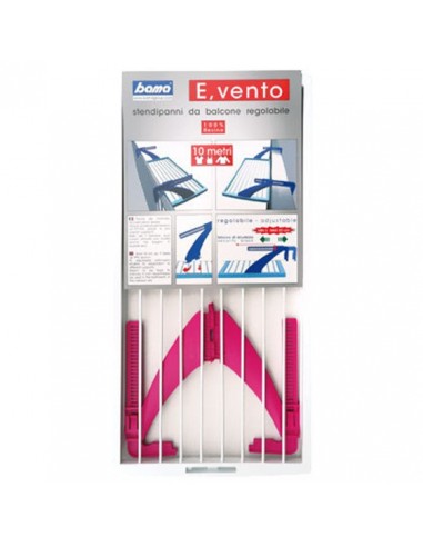 BAMA STENDIBIANCHERIA EVENTO DA BALCONE 107,5X55,5X25,5CM