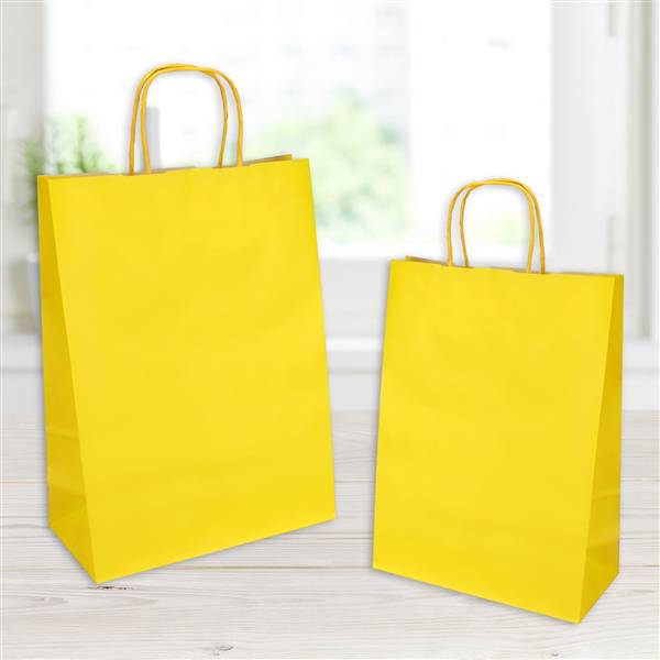 FLORIO SHOPPER JOLLY GIALLO 25X11X36 