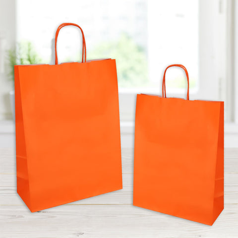 FLORIO SHOPPER JOLLY ARANCIO 18X8X24 - Infinity Home Store