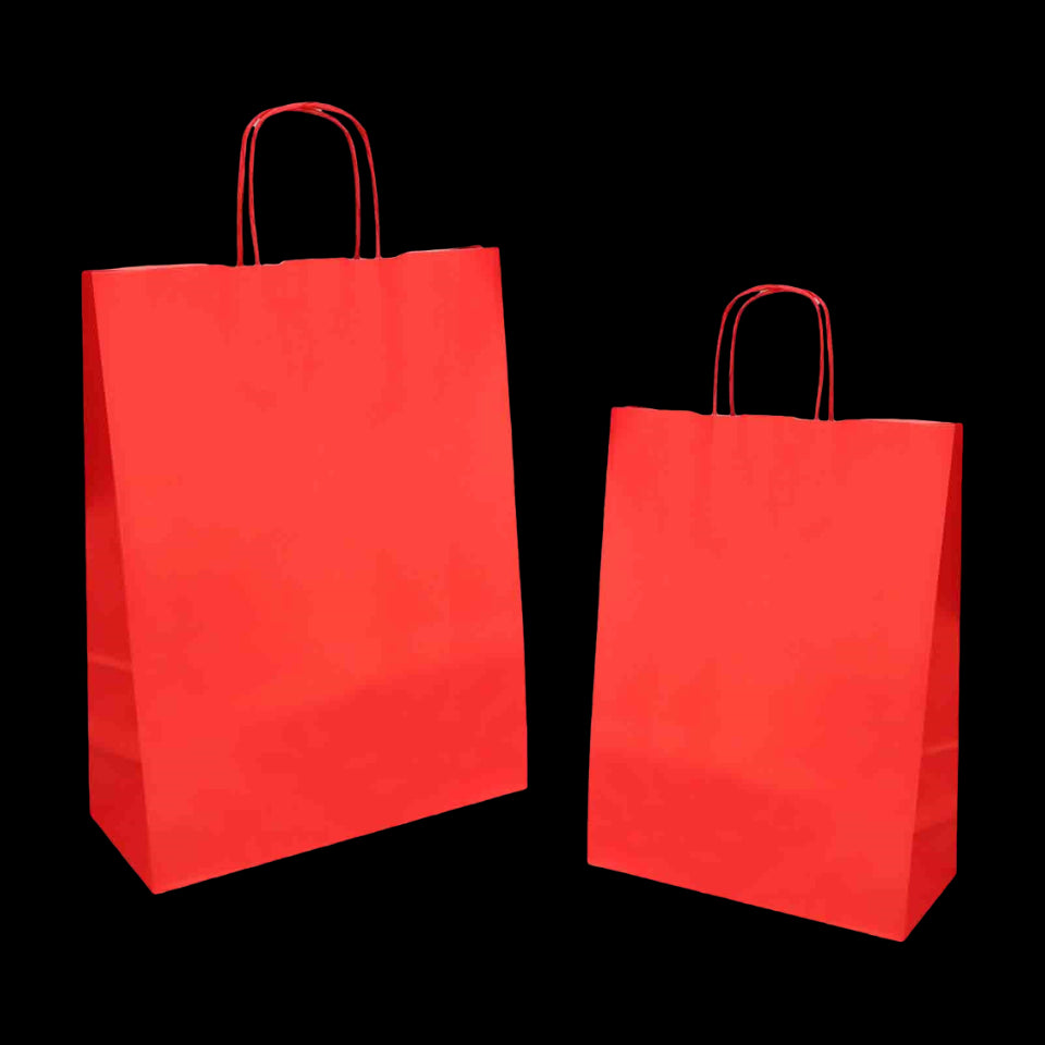 FLORIO SHOPPER JOLLY ROSSO 18X8X24