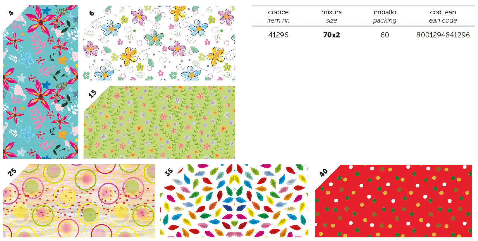 FLORIO ROTOLO CARTA 70X2MT GENERICO FANC