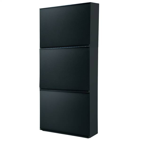 B&F SCARPIERA LISCIA NERO KIT 3PZ 51.5×16×39 CM