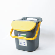 B&F TOWER BIN 30LT C/MANIGLIONE GIALLO 34 × 38 × 42 CM