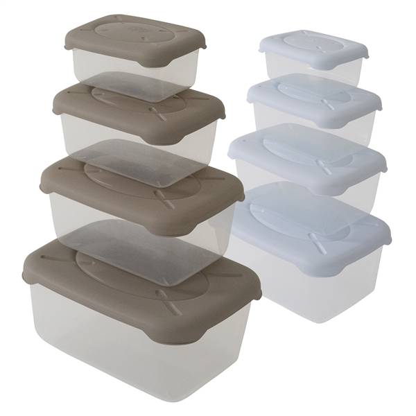 B&F CONTENITORI 4PZ FRIGOBELLA RETTANGOL 0,50+1,00+1,90+3,2