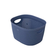 B&F INTRECCIO CESTA S BLU AVION 