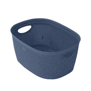 B&F INTRECCIO CESTA M BLU AVION 