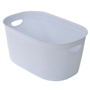 B&F INTRECCIO CESTA L BIANCO