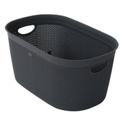 B&F INTRECCIO CESTA L GRIGIO