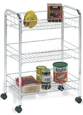 ARTEX CARRELLO BRILLY 3CASS CROMATO 