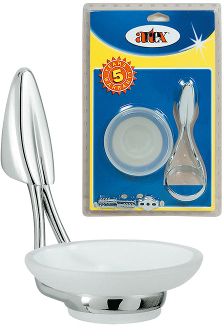 ARTEX P/SAPONE GLACIAR CM.11X15X15H CROM