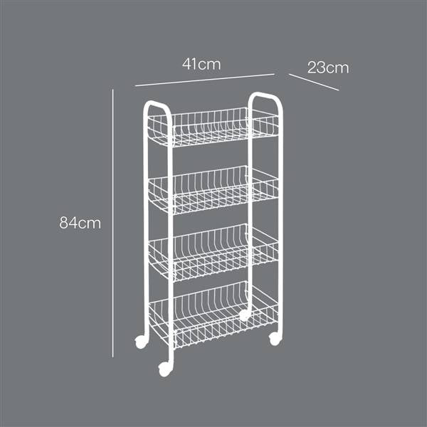METALTEX SCAFFALETTO PISA 4 PIANI 