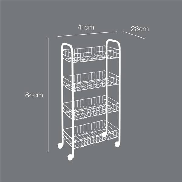 METALTEX SCAFFALETTO PISA 4 PIANI 