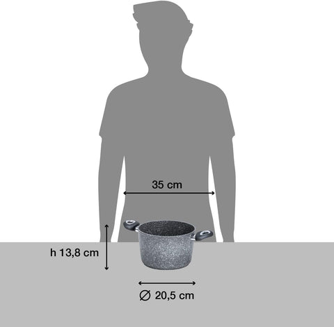 Aeternum Pentola 20cm M.petra 3.0