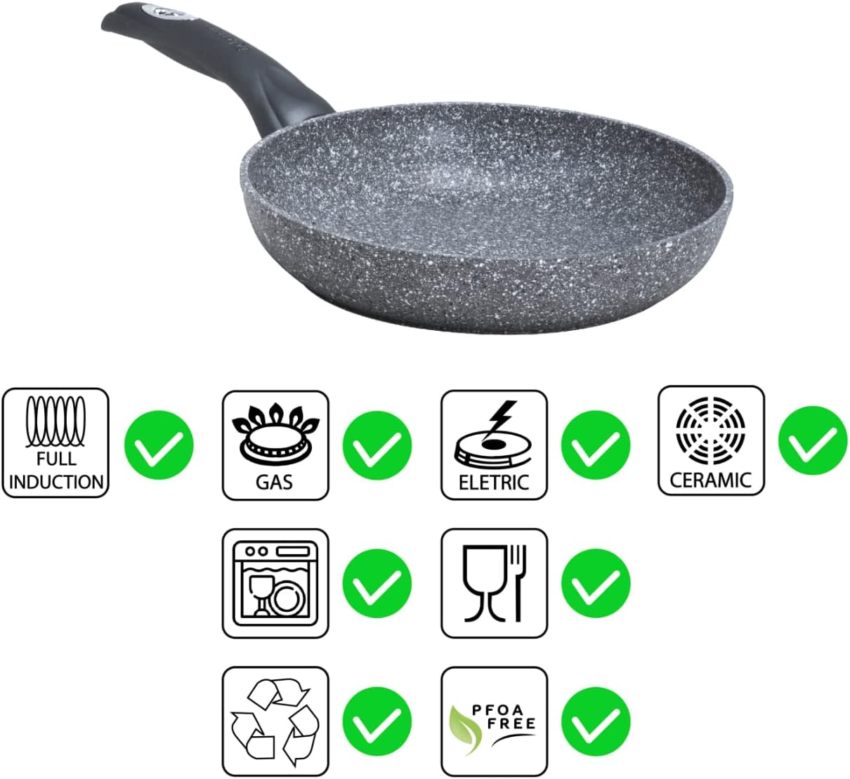 AETERNUM PADELLA 18CM M.PETRA IND