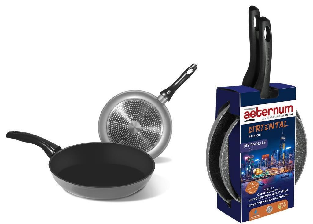 AETERNUM BIS PADELLE 20/24 CM. FUSION - Infinity Home Store