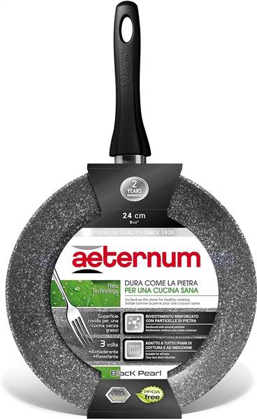 AETERNUM PADELLA CM.22 BLACK PEARL IND 
