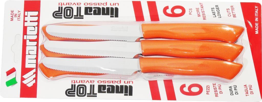 MARIETTI TOP COLTELLO 6PZ CM.11 ARANCIO