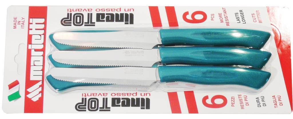 MARIETTI TOP COLTELLO 6PZ CM.11 VERDE