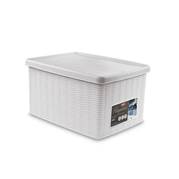 STEFANPLAST SCATOLA ELEGANCE M BIANCA 