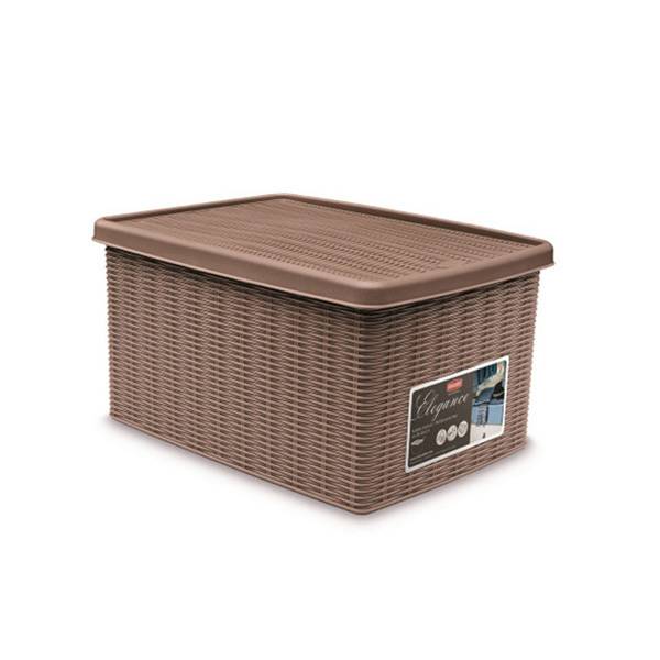 STEFANPLAST SCATOLA ELEGANCE M TORTORA 