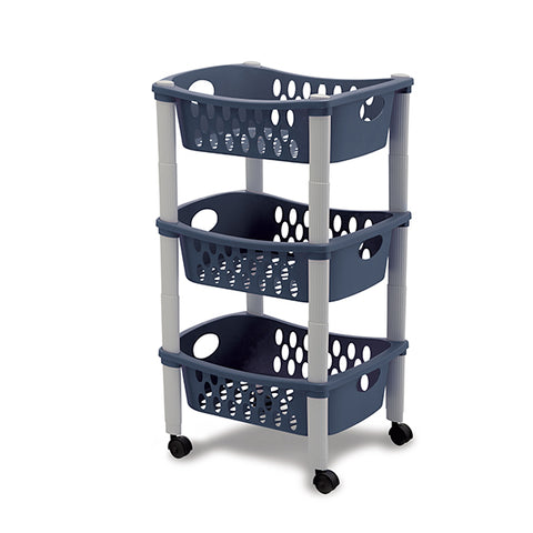 Stefanplast Carrello Frutta Otello Blue