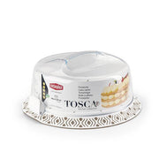 STEFANPLAST PORTATORTE TOSCA BIANCO/TORT 