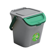 STEFANPLAST PATTUMIERA ECO WAY 28LT VERD 38,5X37X41 H CM.