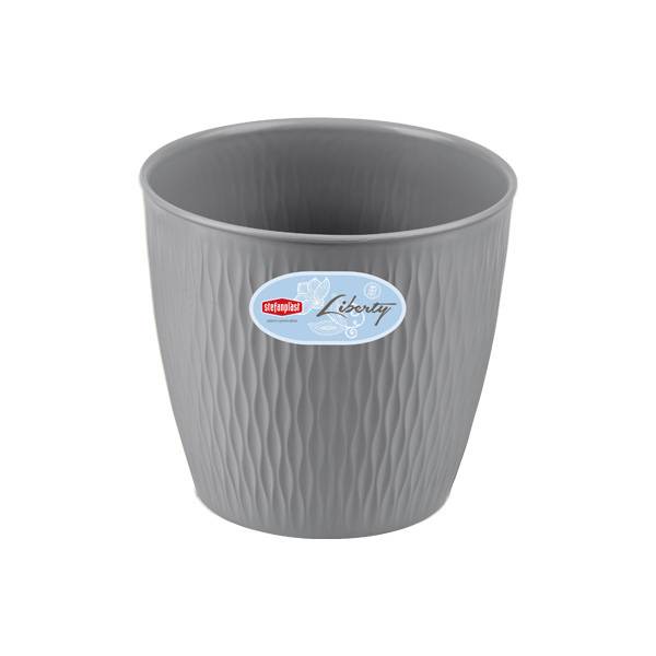 STEFANPLAST VASO LIBERTY D16XH15 GREY ST 