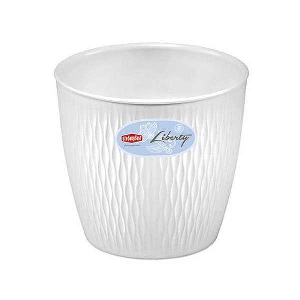 STEFANPLAST VASO LIBERTY D25XH23 BIANCO 