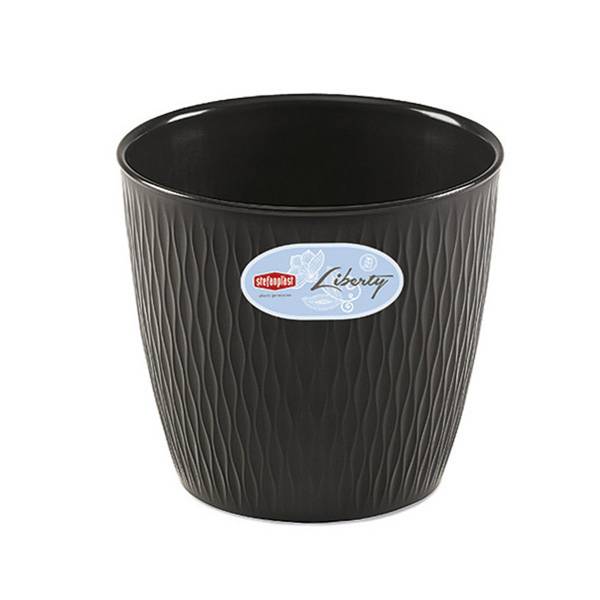 STEFANPLAST VASO LIBERTY D25XH23 GRAFITE 